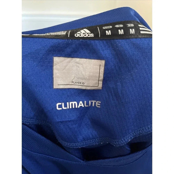 Adidas KU University Of Kansas Jayhawks Basketaball Long Sleeve Athletic Shirt M - Picture 7 of 7